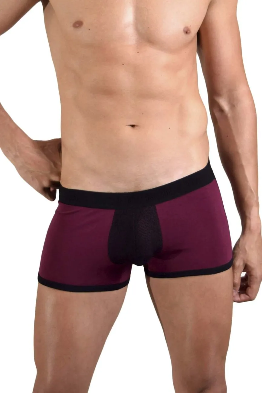 Doreanse 1563-PPL Teaser Boxer Briefs Color Purple-Black