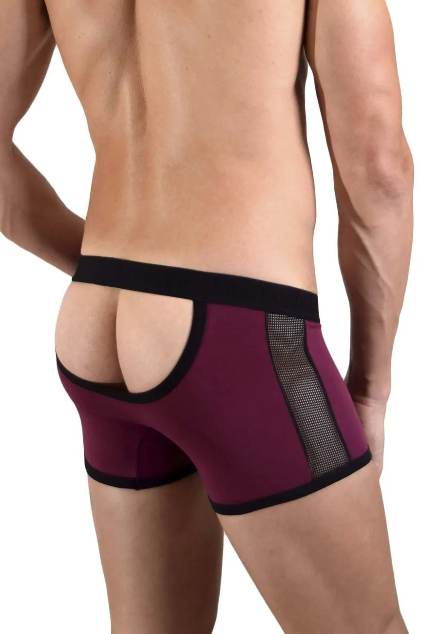 Doreanse 1563-PPL Teaser Boxer Briefs Color Purple-Black