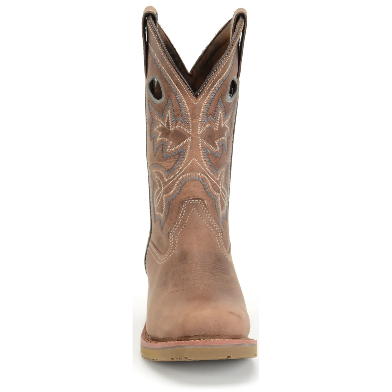 Double H Women's Haddie 11" Comp Toe Western Work Boot- Brown - DH2411