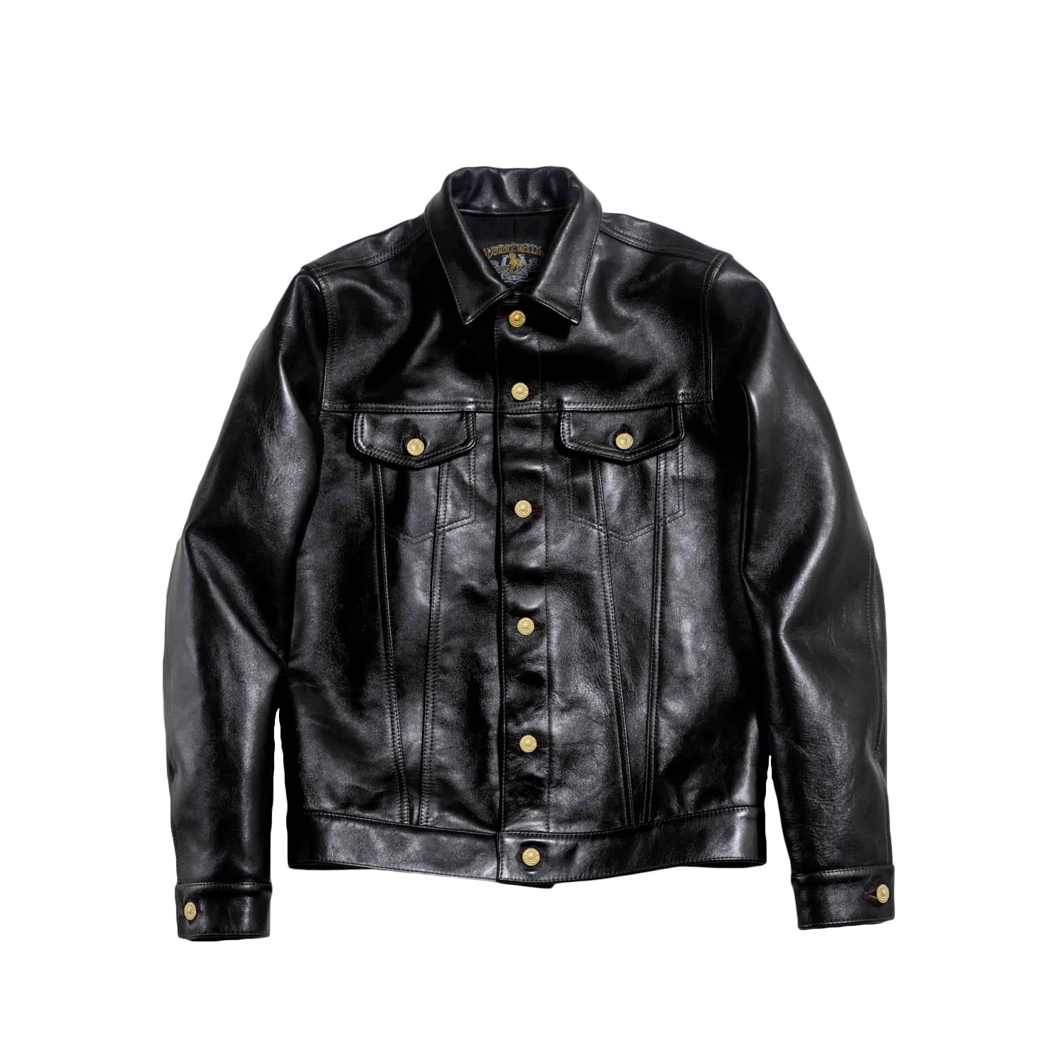 Double Helix Western Pioneer Horsehide Type III Black