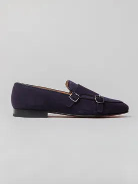 Doublely  Loafer - ink blue suede