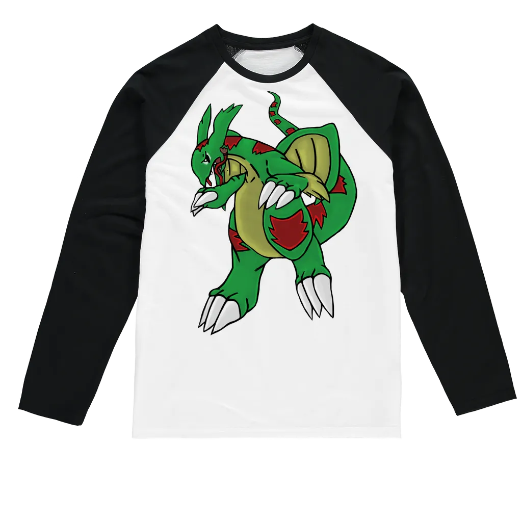 Draggor Sublimation Baseball Long Sleeve T-Shirt