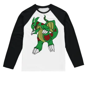 Draggor Sublimation Baseball Long Sleeve T-Shirt