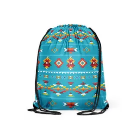 Drawstring Bag - 7 Lakes Design