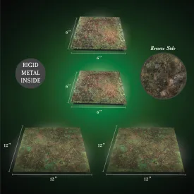 Dreadhollow Forest Terrain Trays: 12"x12" & 6"x6"  (2 of each size)