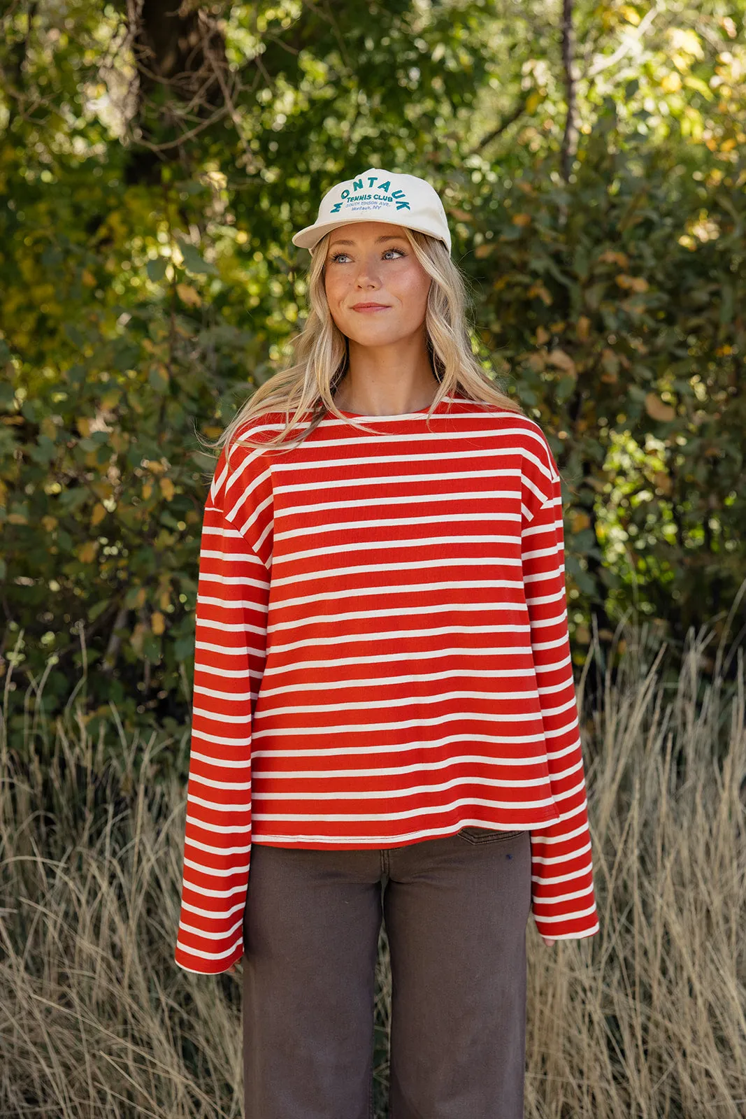 Drive You Crazy Stripe Tee