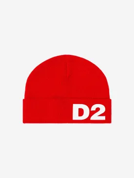 Dsquared2 Baby D2 Logo Beanie Hat