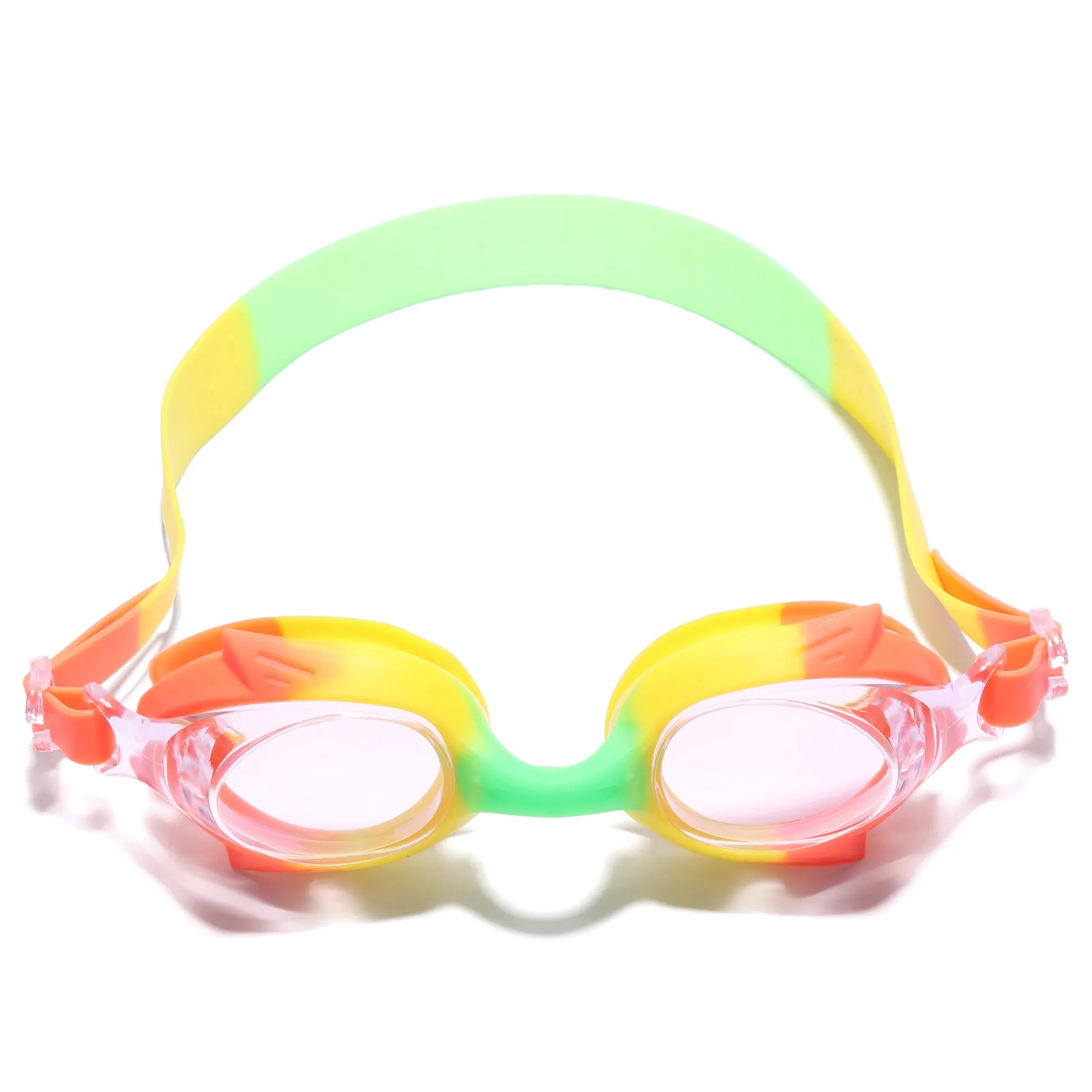 DUAL SHADED SWIMMING GOGGLES - ORANGE & YELLOW