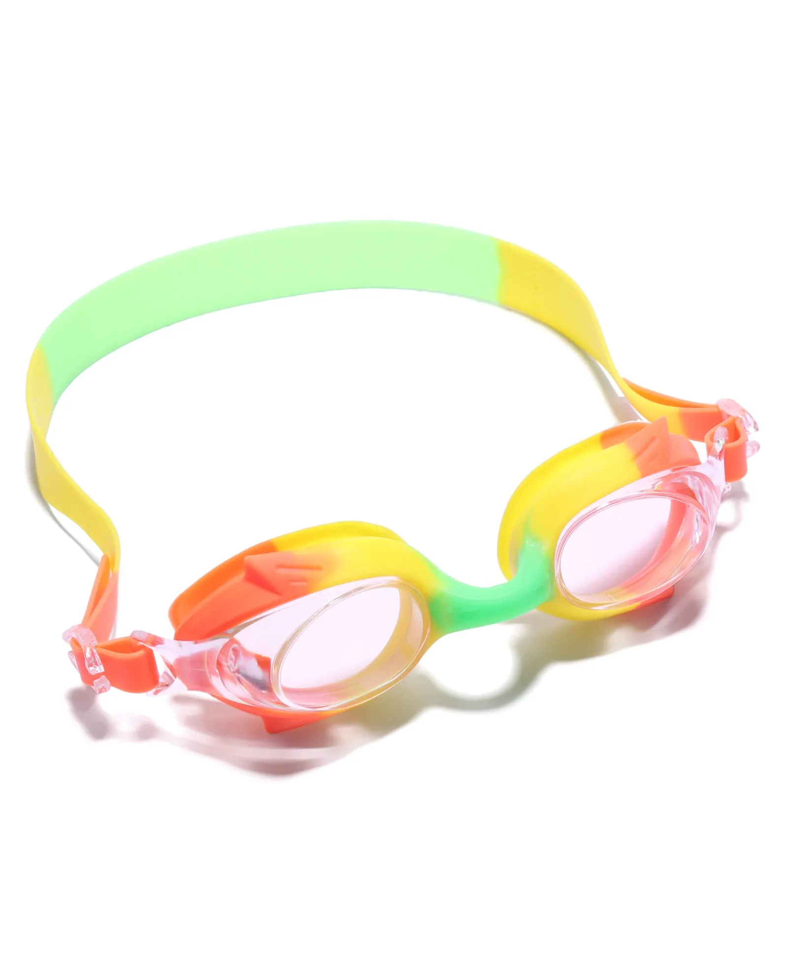 DUAL SHADED SWIMMING GOGGLES - ORANGE & YELLOW