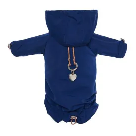 Dual Use Dog Raincoat/Coat Navy