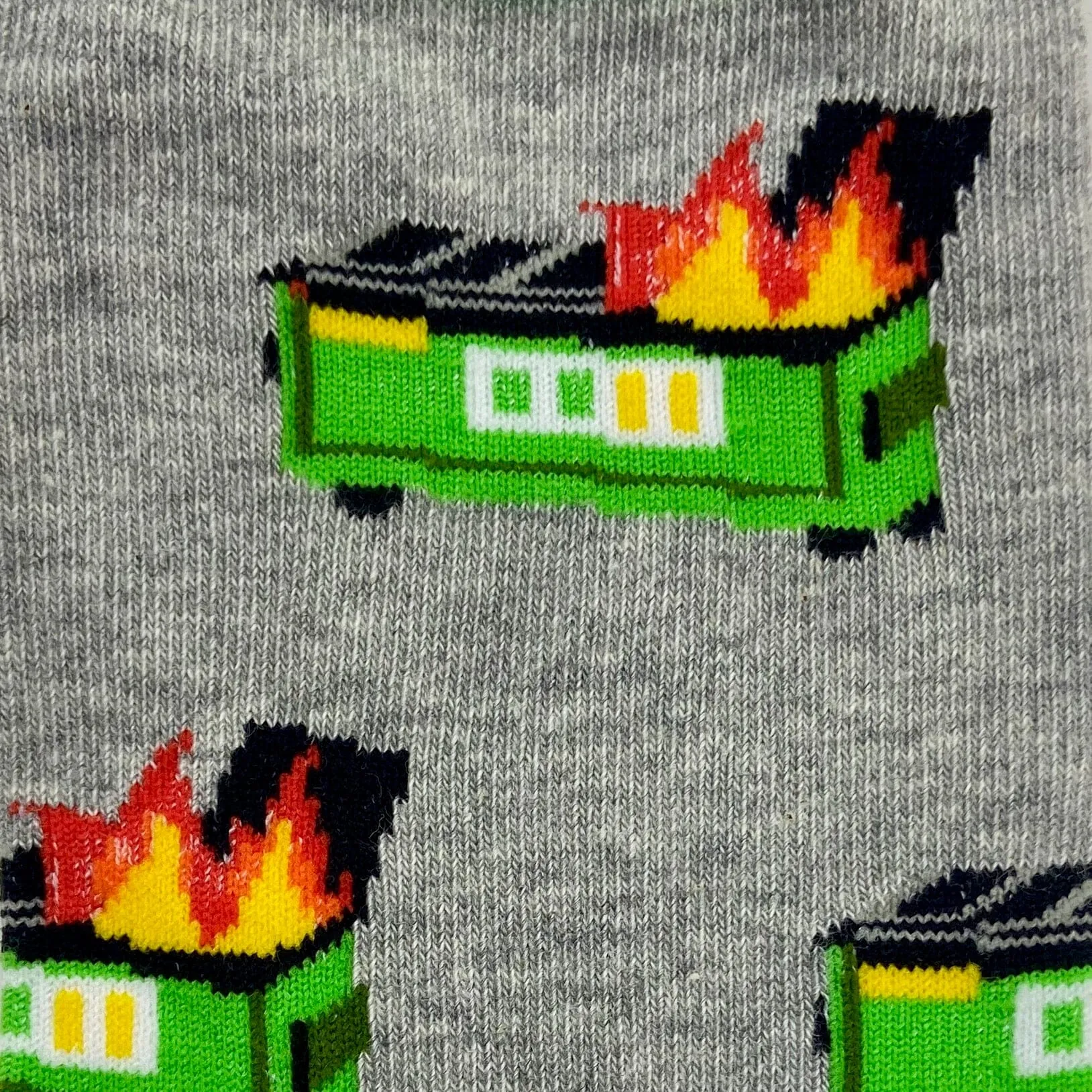 DUMPSTER FIRE SOCKS