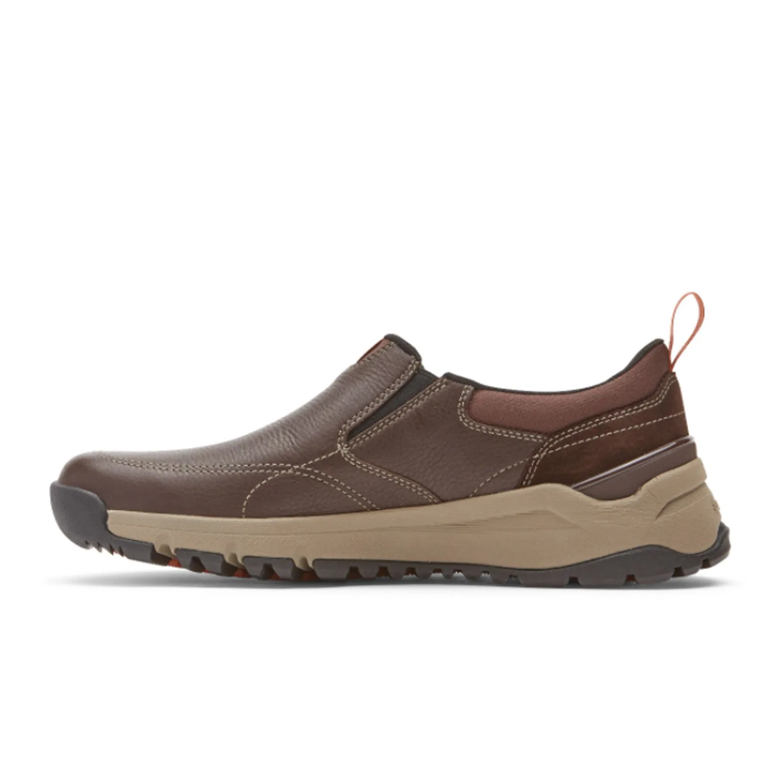 Dunham Glastonbury Slip On (Men) - Brown Leather