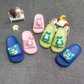 Dunnmall Summer Children's Slippers Cartoon Slippers Colorful Shit Feeling Indoor Slippers Non-Slip Waterproof Beach Slippers