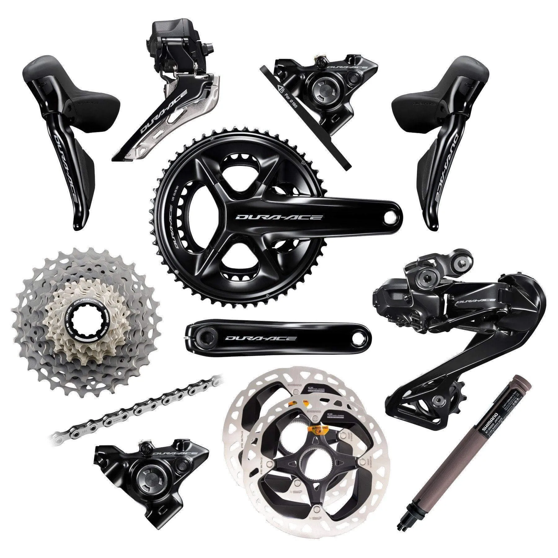 Dura-Ace Di2 R9270 with 4iiii Power Meter Groupset