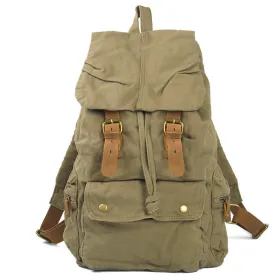 Durable Large Capacity Leisure Canvas Backpack C2105