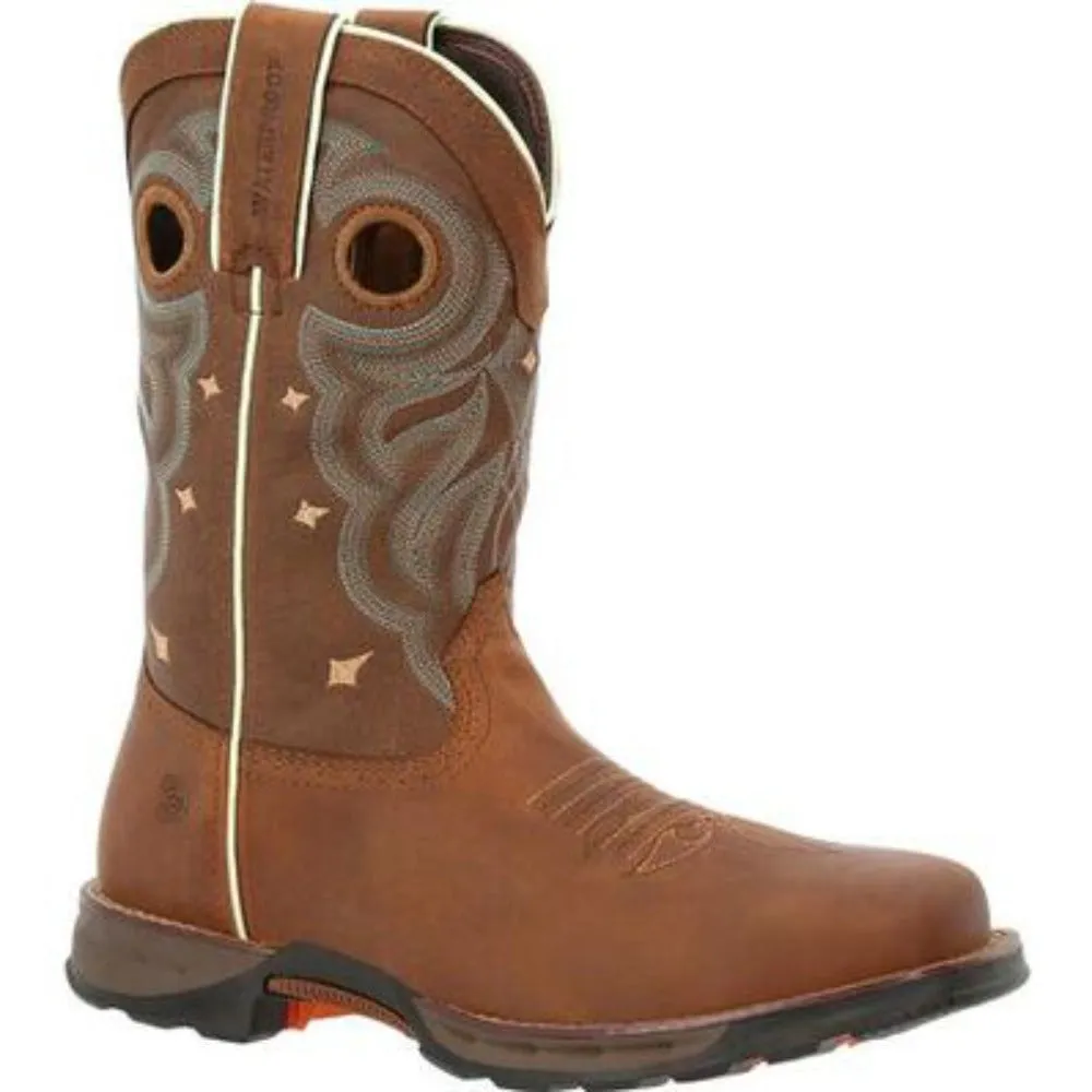 Durango Ladies Maverick Steel Toe Waterproof Western Work Boot DRD0416