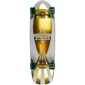 Dusters Cazh Uv 29.5" Green/Gold Cruiser Skateboard