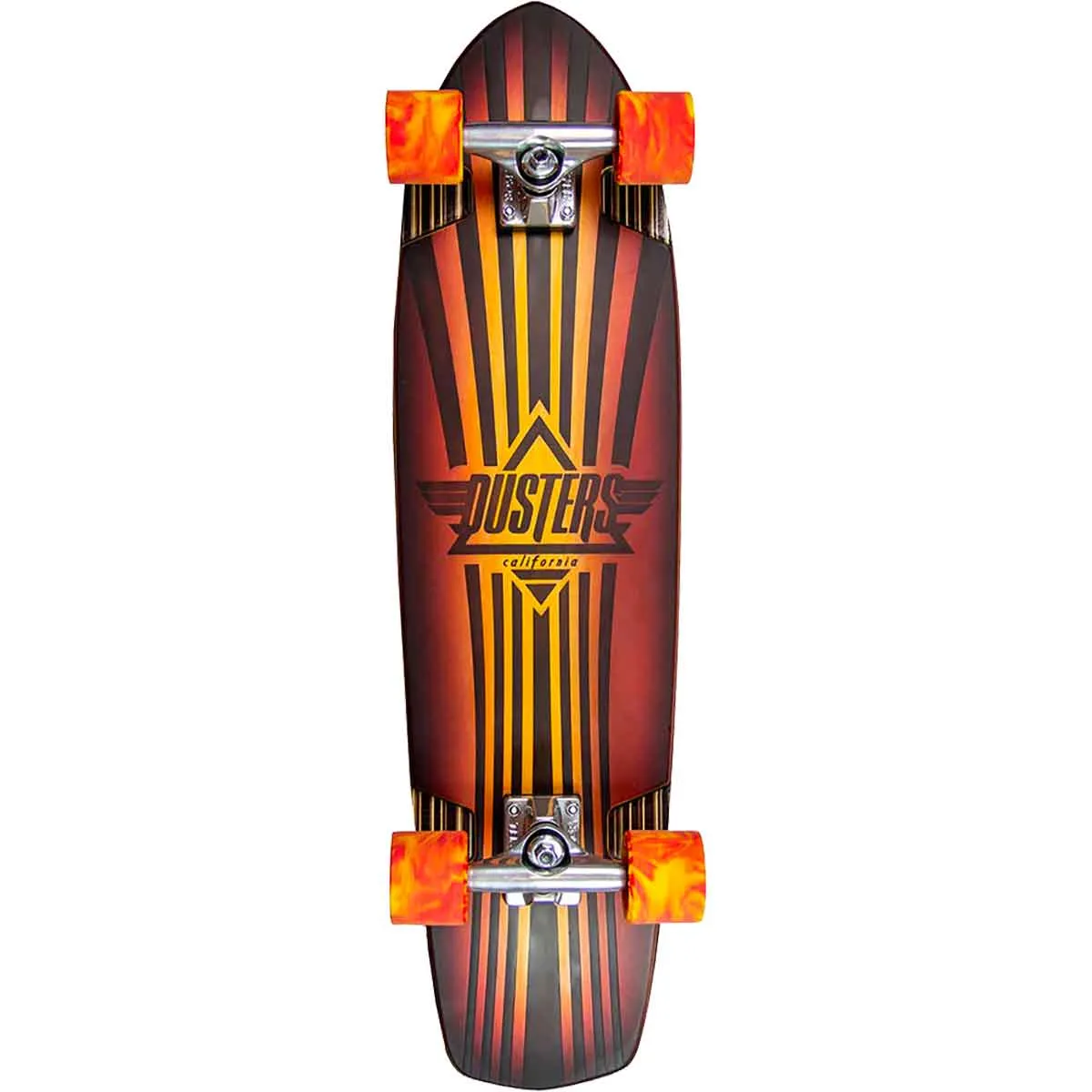 Dusters Keen Axe Burn Fade 31" Cruiser Complete Skateboard