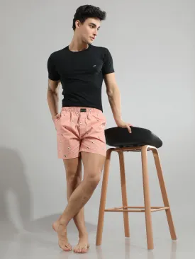 Dusty Rose Cotton Boxers