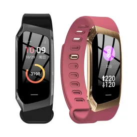 E18 Smart Band ip67 Waterproof Blood Pressure Oxygen Heart Rate Monitor Fitness Activity Tracker Sport Bracelet Talk Watch Mi 3