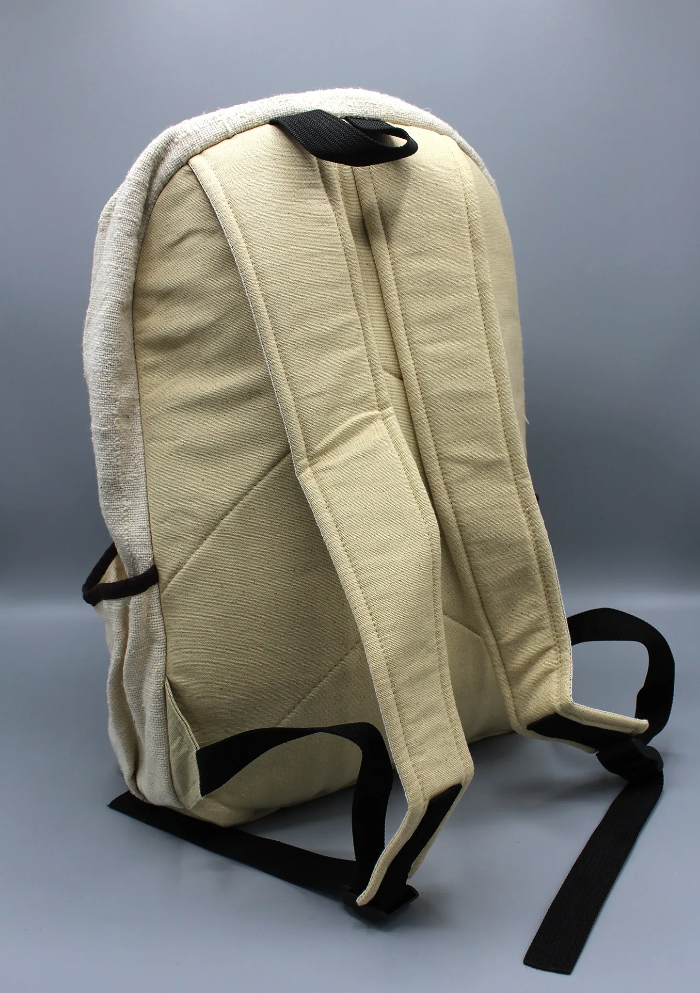 Earthy and Natural Hemp Rucksack