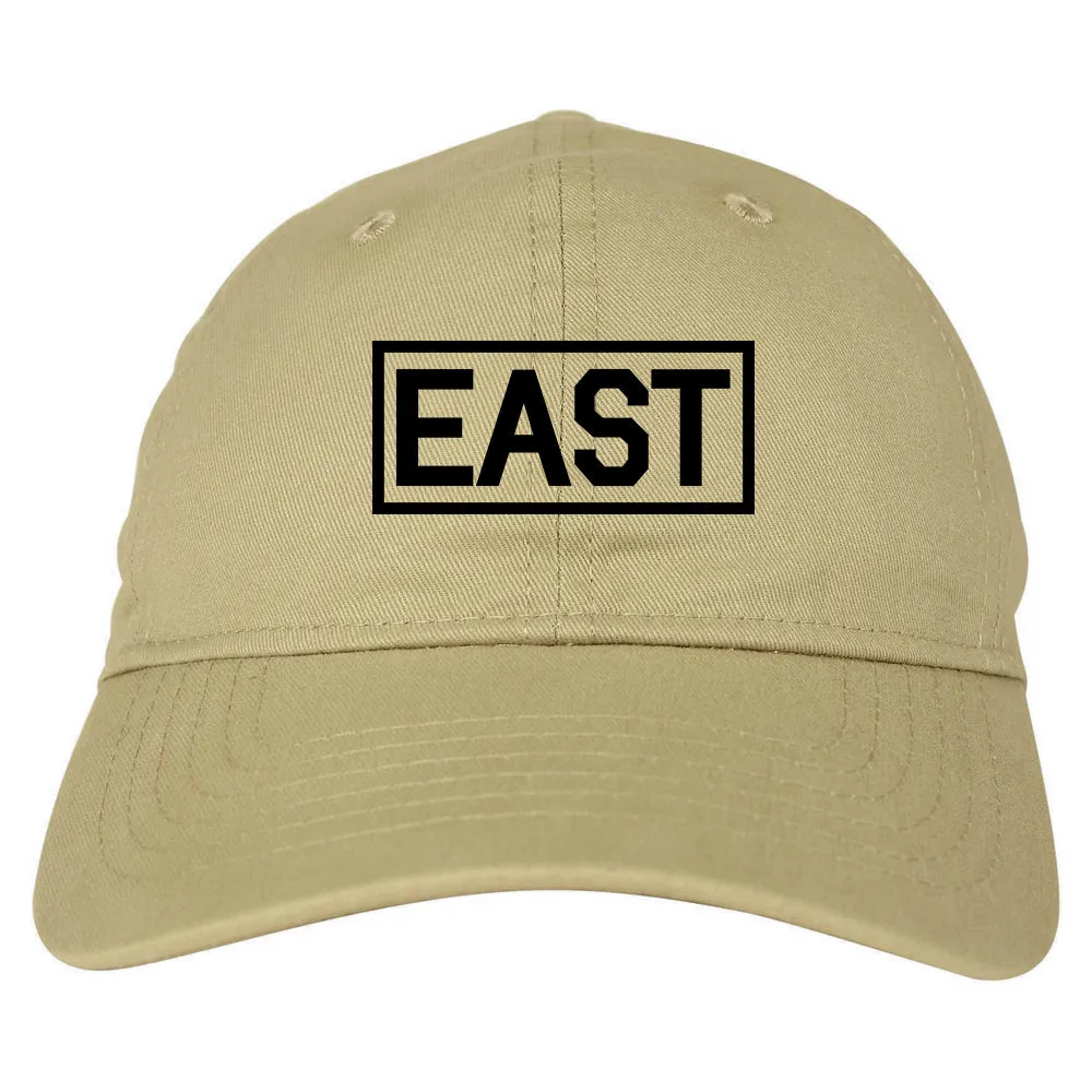 East Box Logo Mens Dad Hat Baseball Cap