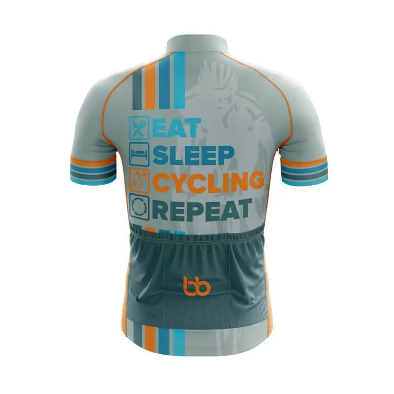 Eat Sleep Cycling Repeat (V4) jerseys