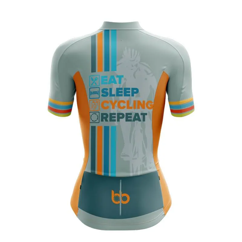 Eat Sleep Cycling Repeat (V4) jerseys