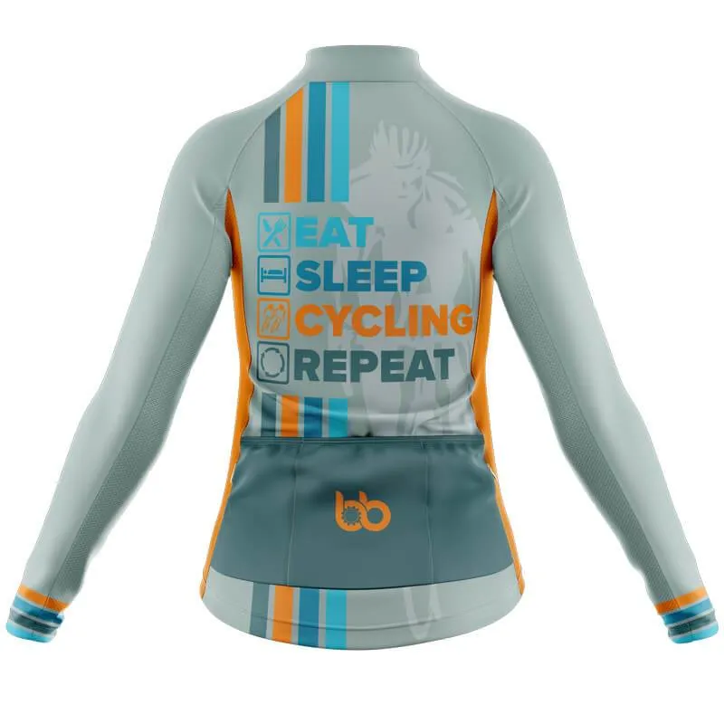 Eat Sleep Cycling Repeat (V4) jerseys