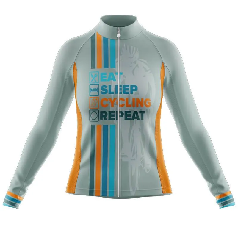 Eat Sleep Cycling Repeat (V4) jerseys