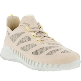 ECCO Womens ZipFlex Low Shock Thru Trainers - Limestone