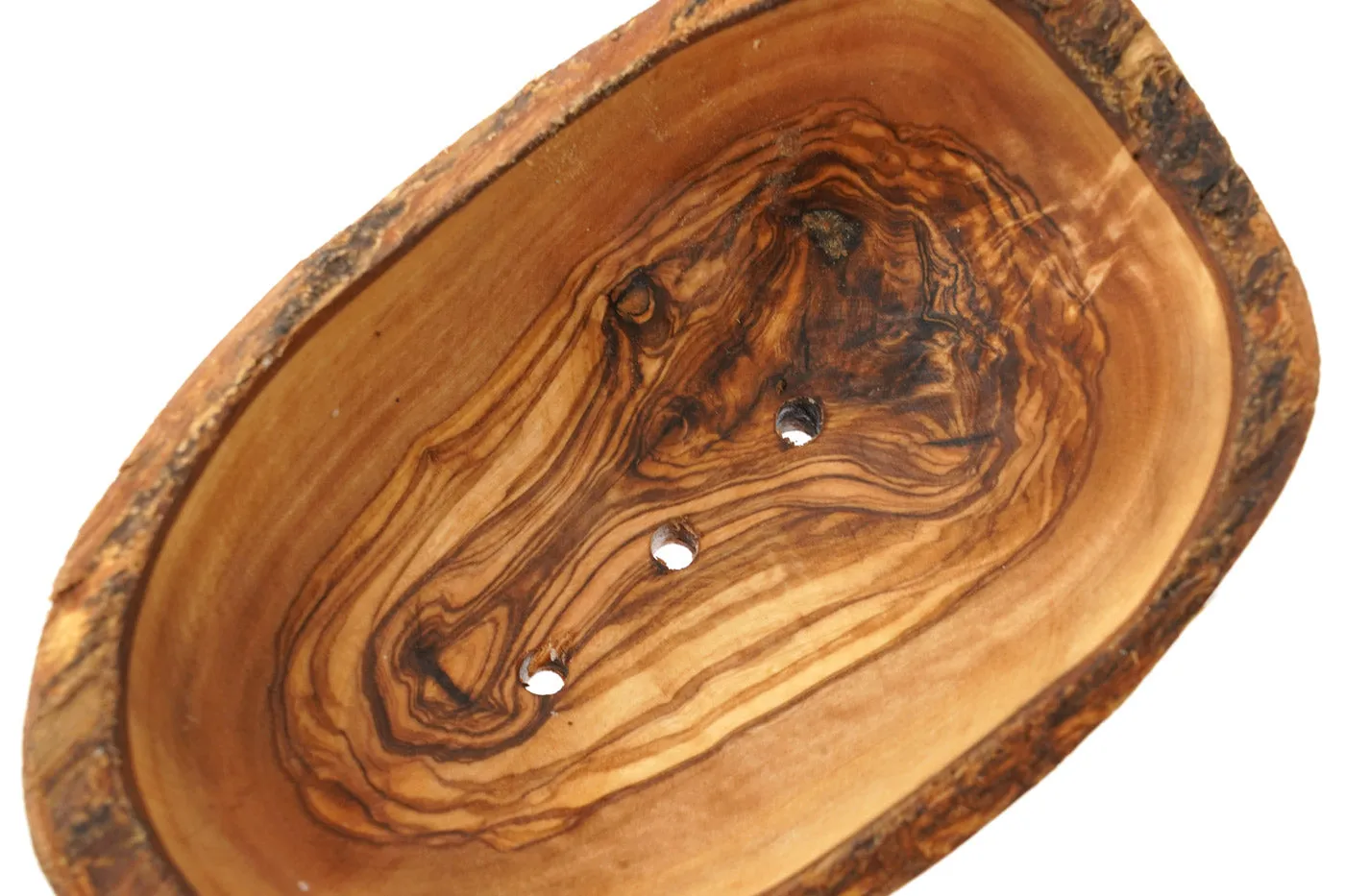 Ecoliving Large Olive Wood Soap Dish