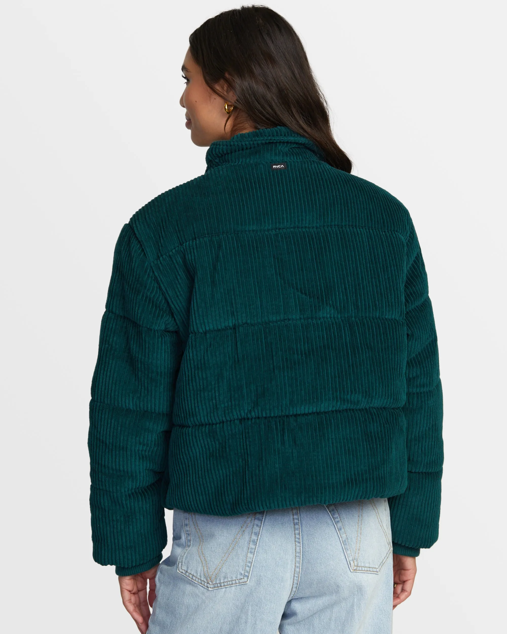 Eezeh Corduroy Puffer Jacket - Ponderosa Pine