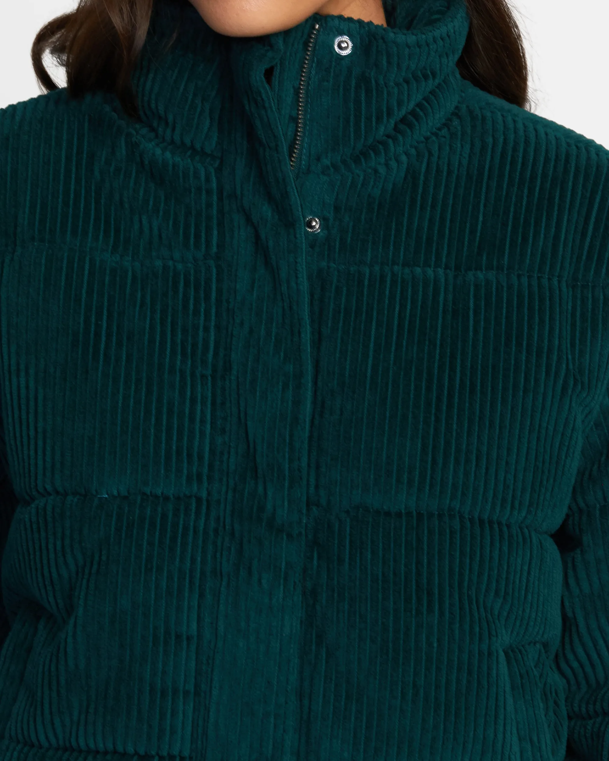 Eezeh Corduroy Puffer Jacket - Ponderosa Pine