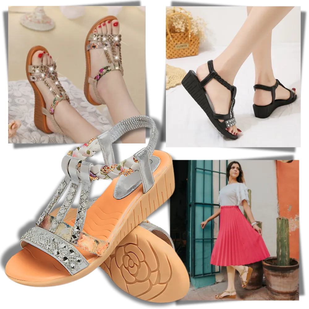 Elegant Orthopedic Boho Sandals