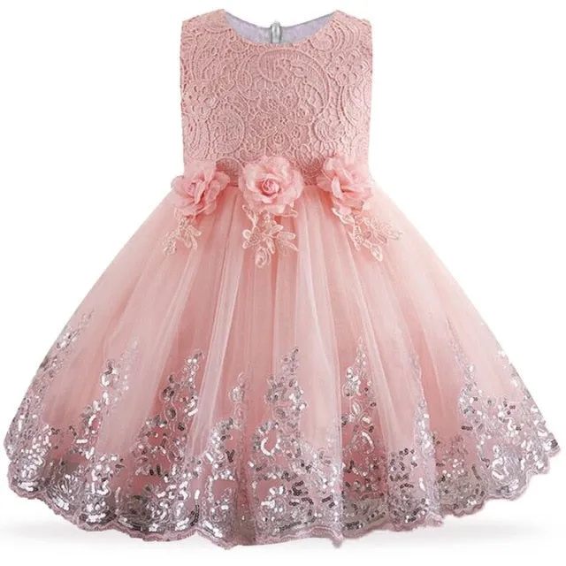 Elegant Princess Costume Dress For Girls