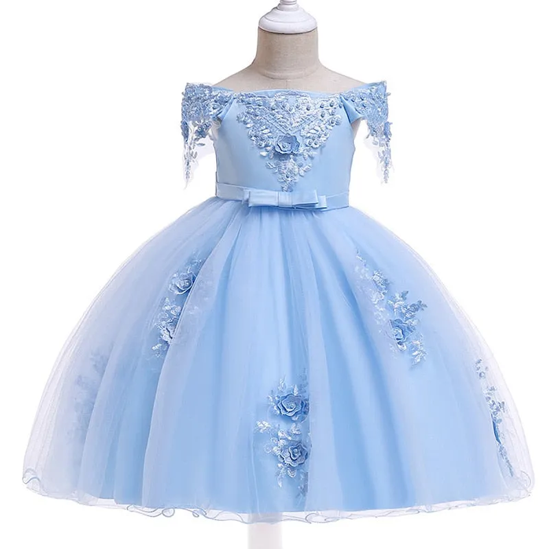 Elegant Princess Costume Dress For Girls