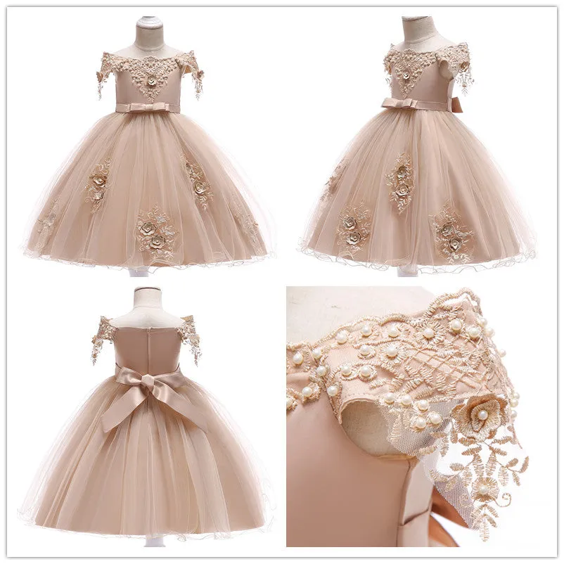 Elegant Princess Costume Dress For Girls