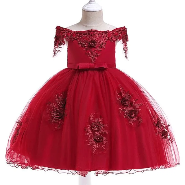 Elegant Princess Costume Dress For Girls