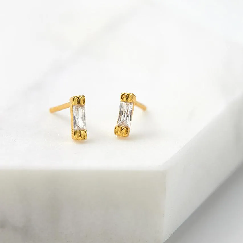 Ella Stud Earring | Gold