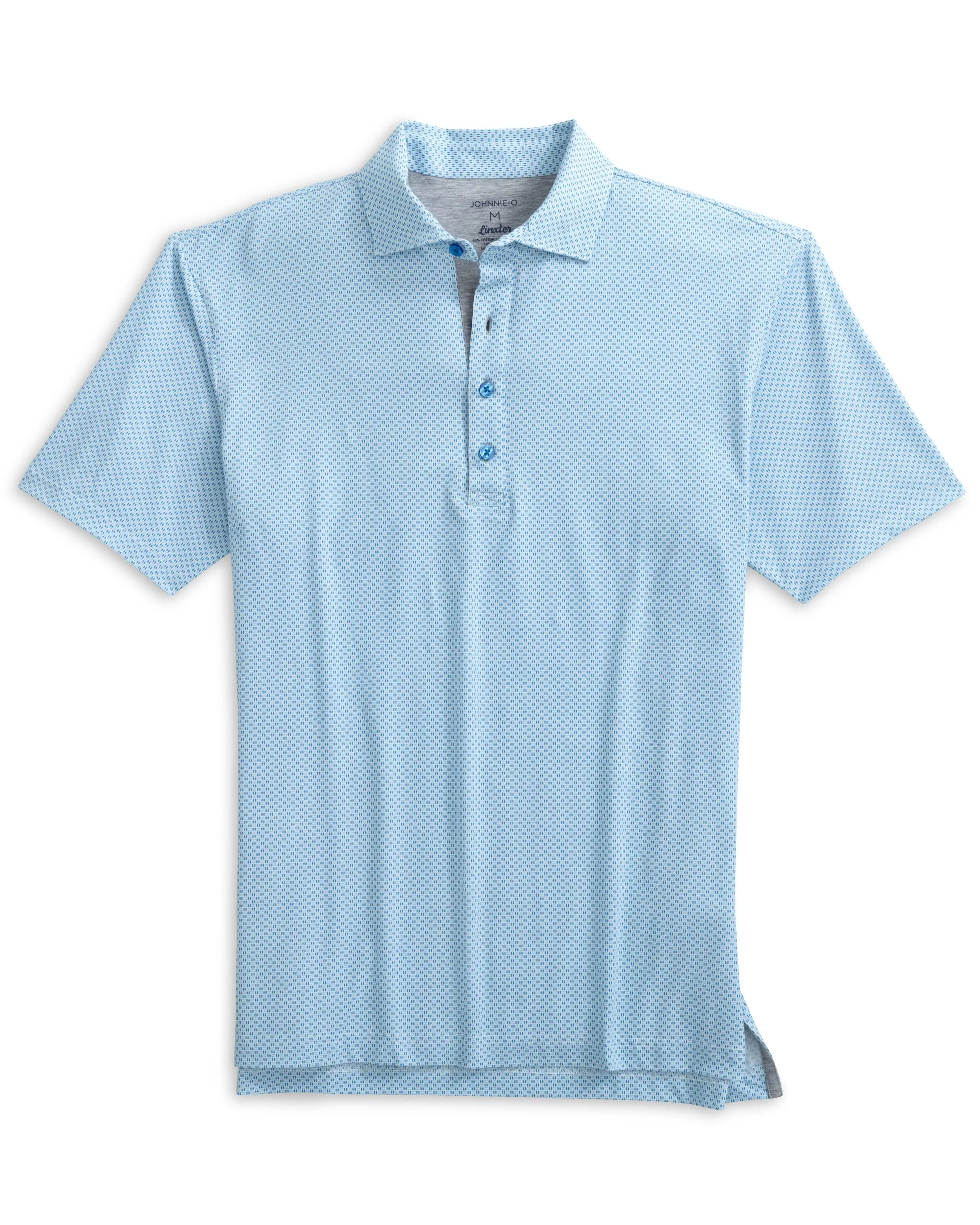 Elliott Printed Linxter Cotton Performance Polo - Victory