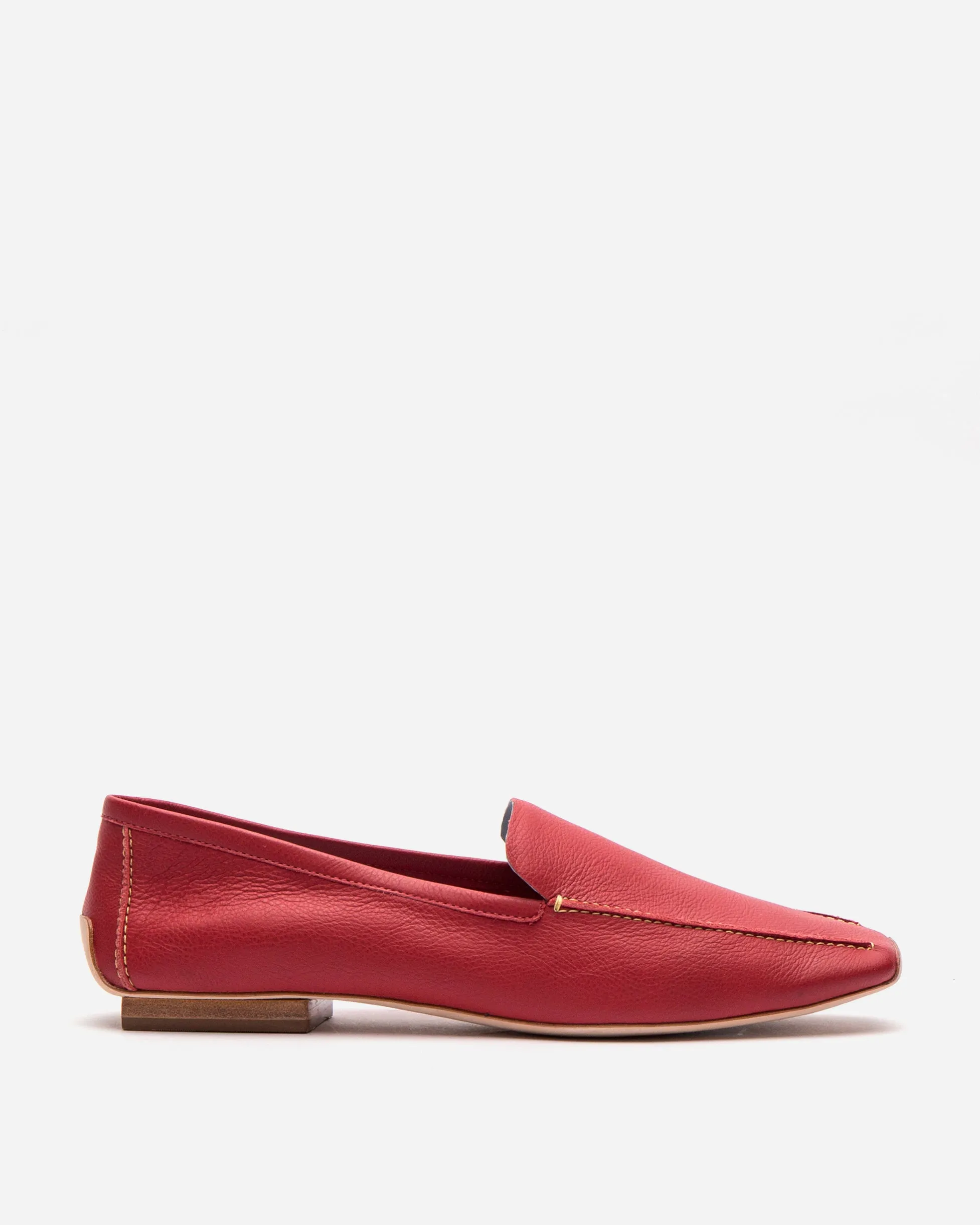 Elyce Loafer Leather Red