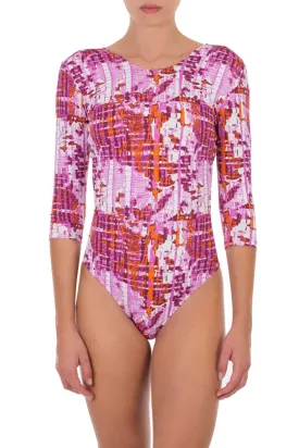 Emmaline Long Sleeve One-piece Pink/Multi