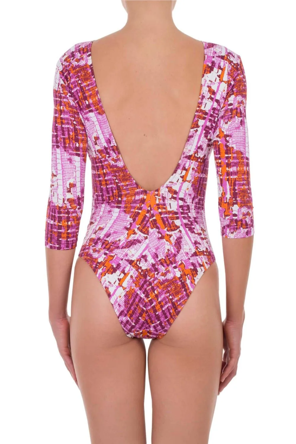 Emmaline Long Sleeve One-piece Pink/Multi