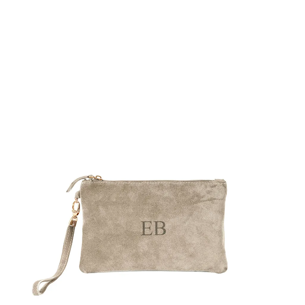 Emmy Boo Suede Luxe Clutch 22