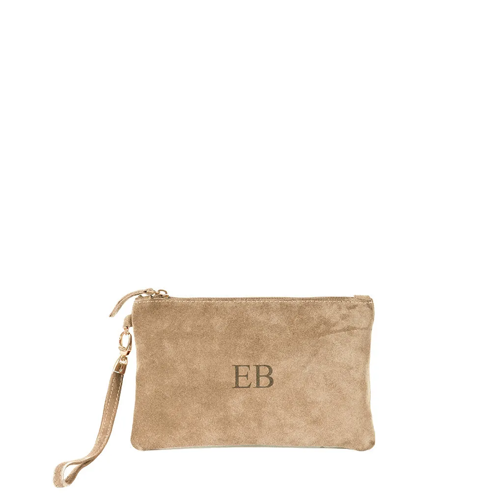 Emmy Boo Suede Luxe Clutch 22