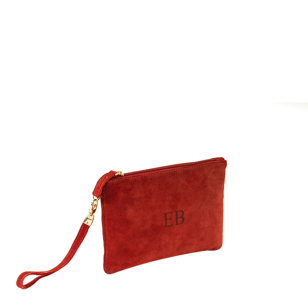 Emmy Boo Suede Luxe Clutch 22