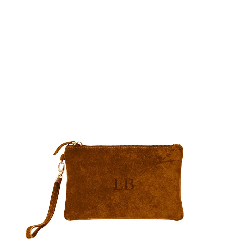 Emmy Boo Suede Luxe Clutch 22