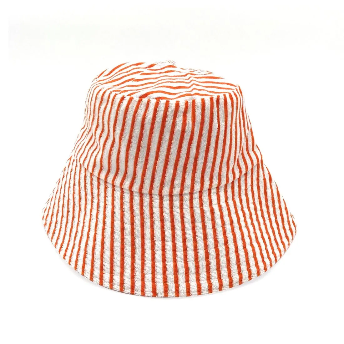 Empire Cove Stripe Terry Cloth Bucket Hat Fisherman Cap Women Men Summer Sun Hat