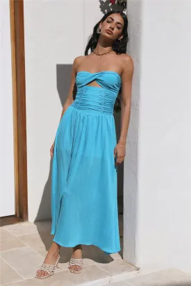 Endless Travels Maxi Dress Blue